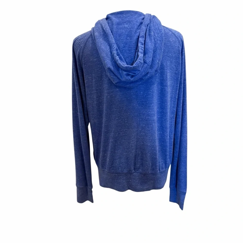 Nike Women’s | Blue Heather | Full Zip Hoodie | Just Do It Logo | Size M